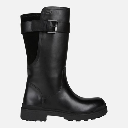 Buty Motocyklowe Damskie Geox Nevegal Abx Czarne | 93FJCXYBV