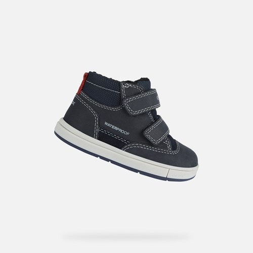 Mid-calf Boots Niemowlęce Geox Trottola Granatowe | 09GXIQSZN