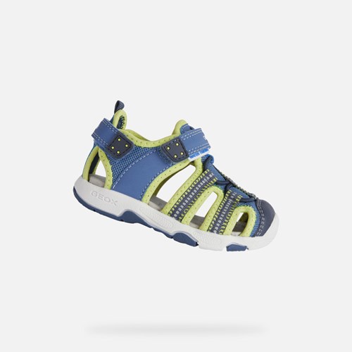 Sandały Niemowlęce Geox Sandal Multy Głęboka Niebieskie | 40ECQSXVA