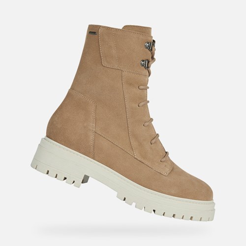 Trzewiki Damskie Geox Iridea Abx Sand | 07LZMCEQN